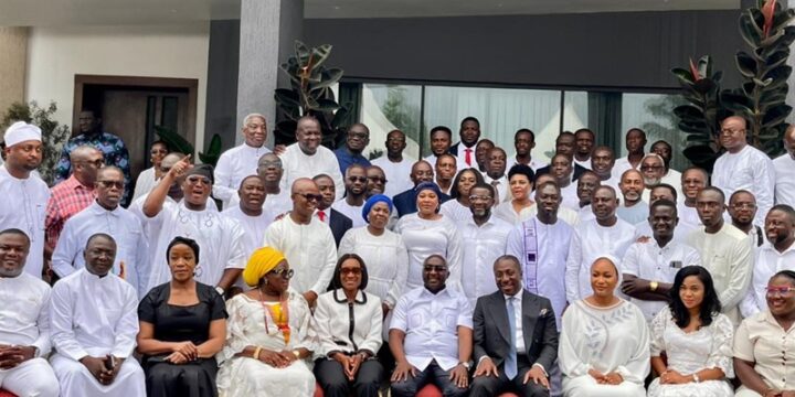 PHOTOS: Minority shows love to Bawumia after victory in presidential primaries