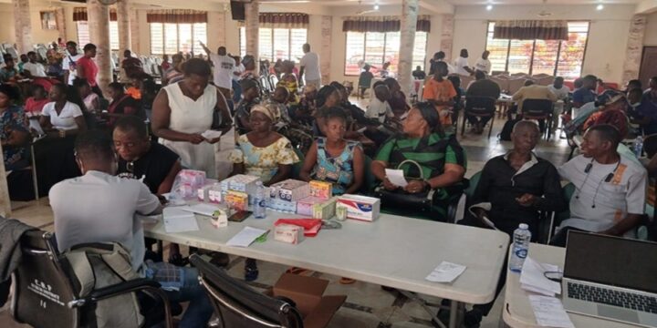 Frank Asiedu Bekoe’s Free Eye Screening Initiative Benefits Hundreds In Suhum, 49 Selected For Surgery