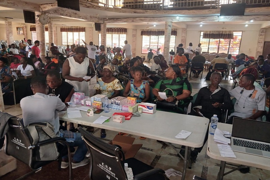 Frank Asiedu Bekoe’s Free Eye Screening Initiative Benefits Hundreds In Suhum, 49 Selected For Surgery