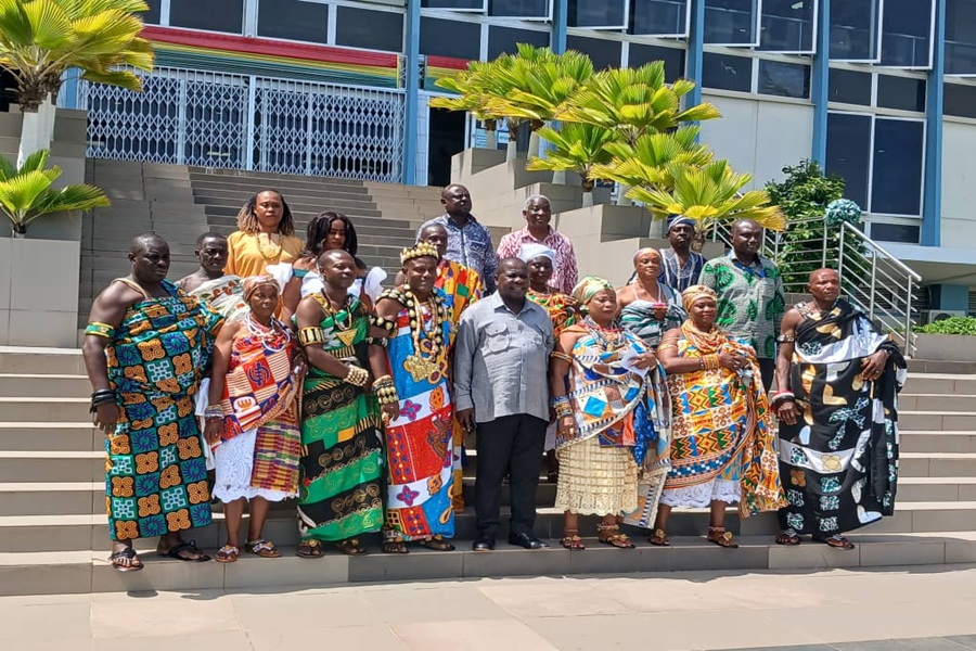 He Has Done a Lot in a Few Months — Suhum Ayekotse Chiefs Hail Frank Asiedu Bekoe After Parliament Visit