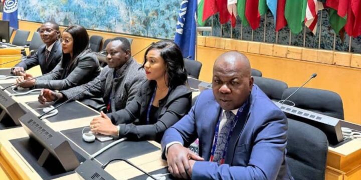 Frank Asiedu Bekoe, MP, in Switzerland for Global Labour Conference