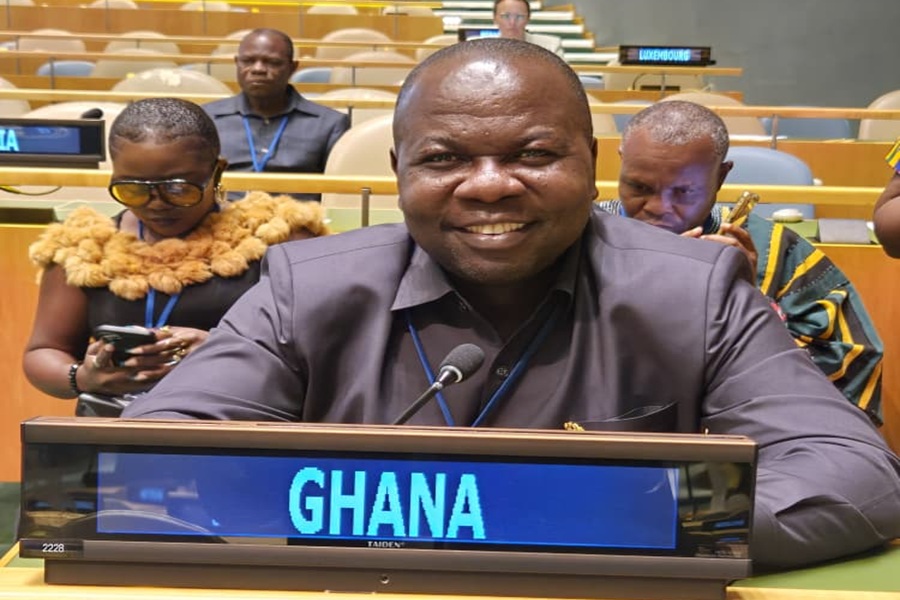 Frank Asiedu Bekoe, MP, Attends United Nations Conference on Disability Rights in New York