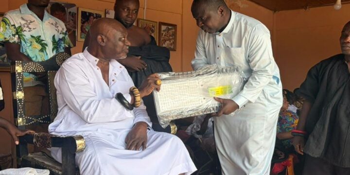 Suhum MP Frank Asiedu Bekoe donates 200 streetlights to boost security ahead of Odwira Festival